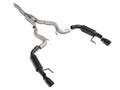Sport Cat-Back Exhaust System 3-Inch Stainless Steel w/ Black Tips
