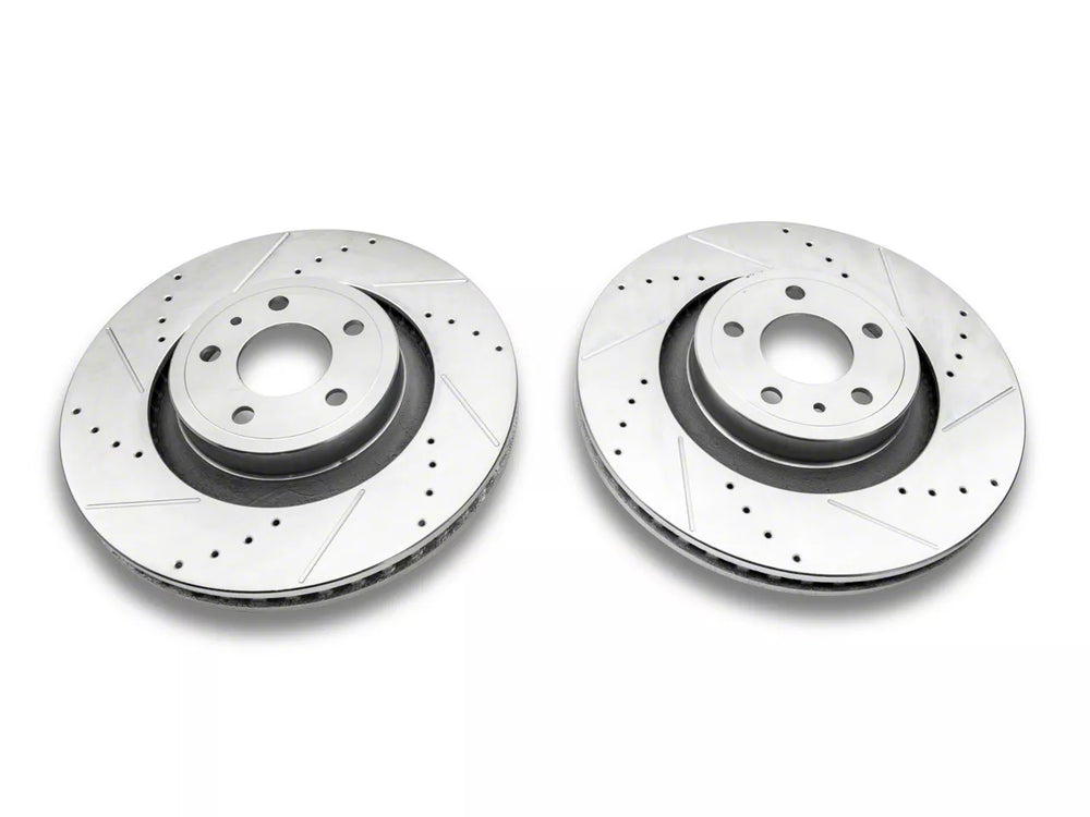 Cross-Drilled and Slotted Rotors