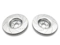 Cross-Drilled and Slotted Rotors