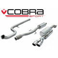 Cat-Back Exhaust System 2.5" T304 Stainless Steel