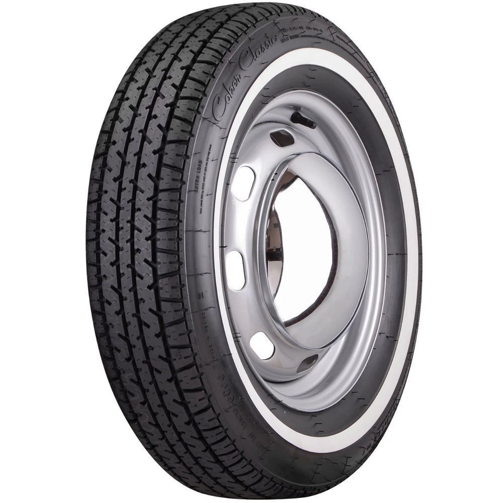 Classic Star Series 165R15 2.25-Inch Whitewall Radial Tire