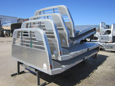8.5' L x 84" W Aluminum Flatbed Truck Bed