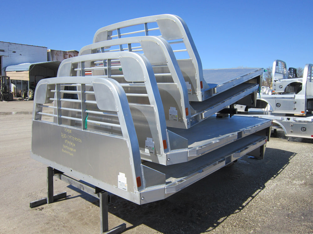 8.5' L x 84" W Aluminum Flatbed Truck Bed