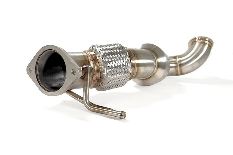 80mm Mandrel-Bent Downpipe with High-Flow Cat