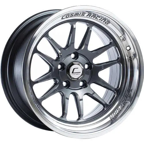 XT-206R 15x8 +30 4x100 Gunmetal Gray Wheel