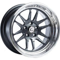 XT-206R 15x8 +30 4x100 Gunmetal Gray Wheel
