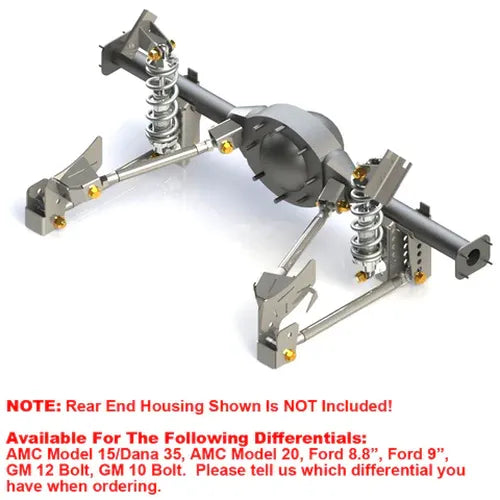 4-Link Coil-Over Rear Suspension System