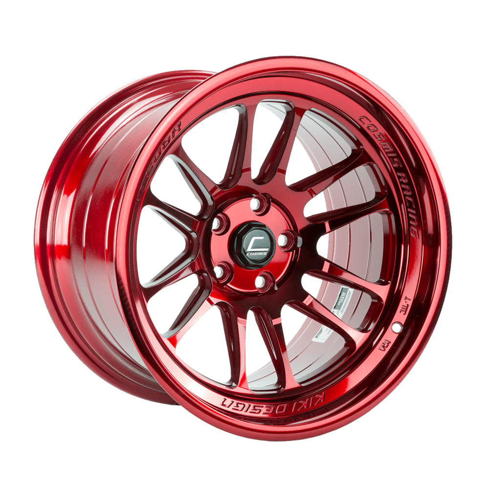 XT-206R 18x9.5 +10mm 5x114.3 Gloss Hyper Red Wheel