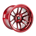XT-206R 18x9.5 +10mm 5x114.3 Gloss Hyper Red Wheel