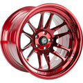 XT-206R 18x9.5 +10mm 5x114.3 Gloss Hyper Red Wheel