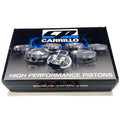 6 86.5mm Oversize Forged Dish Piston Set
