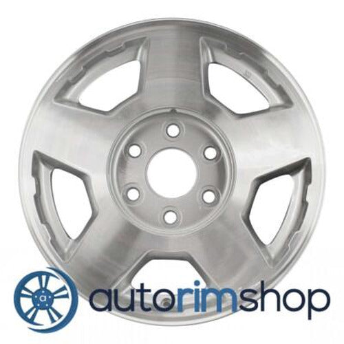 17x7.5 5-Spoke Silver Machined Aluminum Wheel