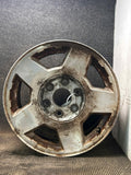17x7.5 5-Spoke Silver Machined Aluminum Wheel