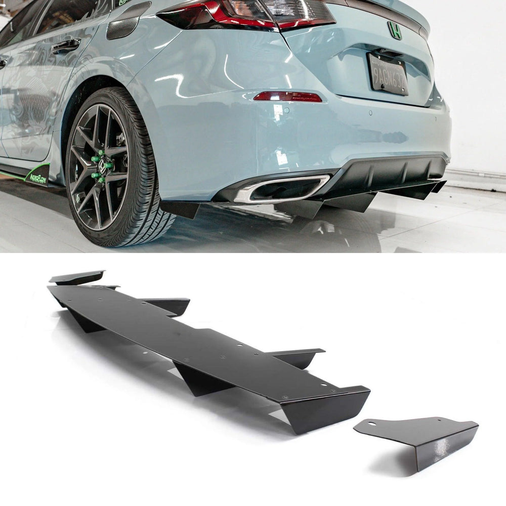 Rear Diffuser V1 Gloss Black