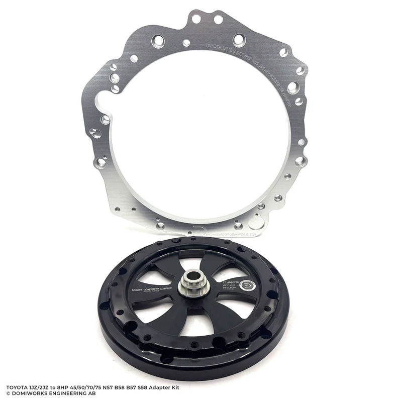 Domiworks Engineering to 8HP Billet Bellhousing Adapter Kit