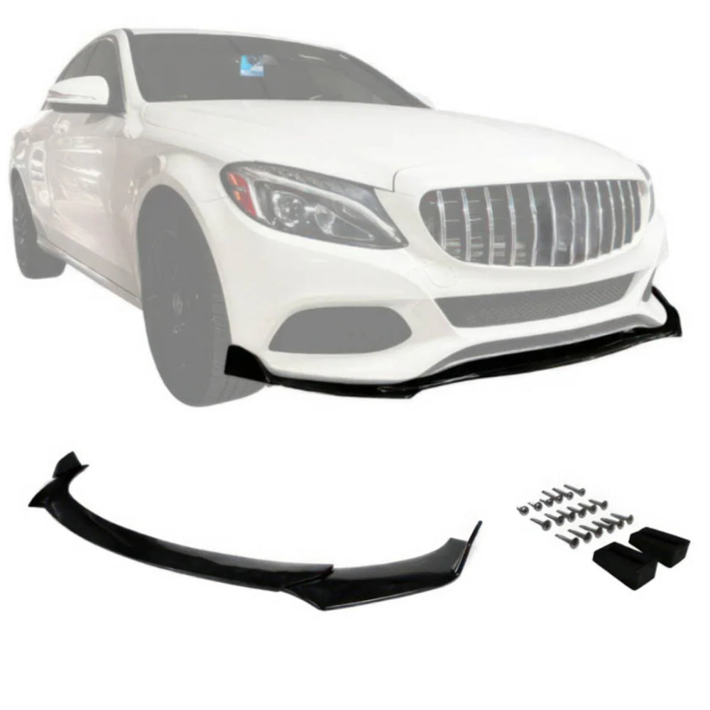 Gloss Black Front Lip Splitter