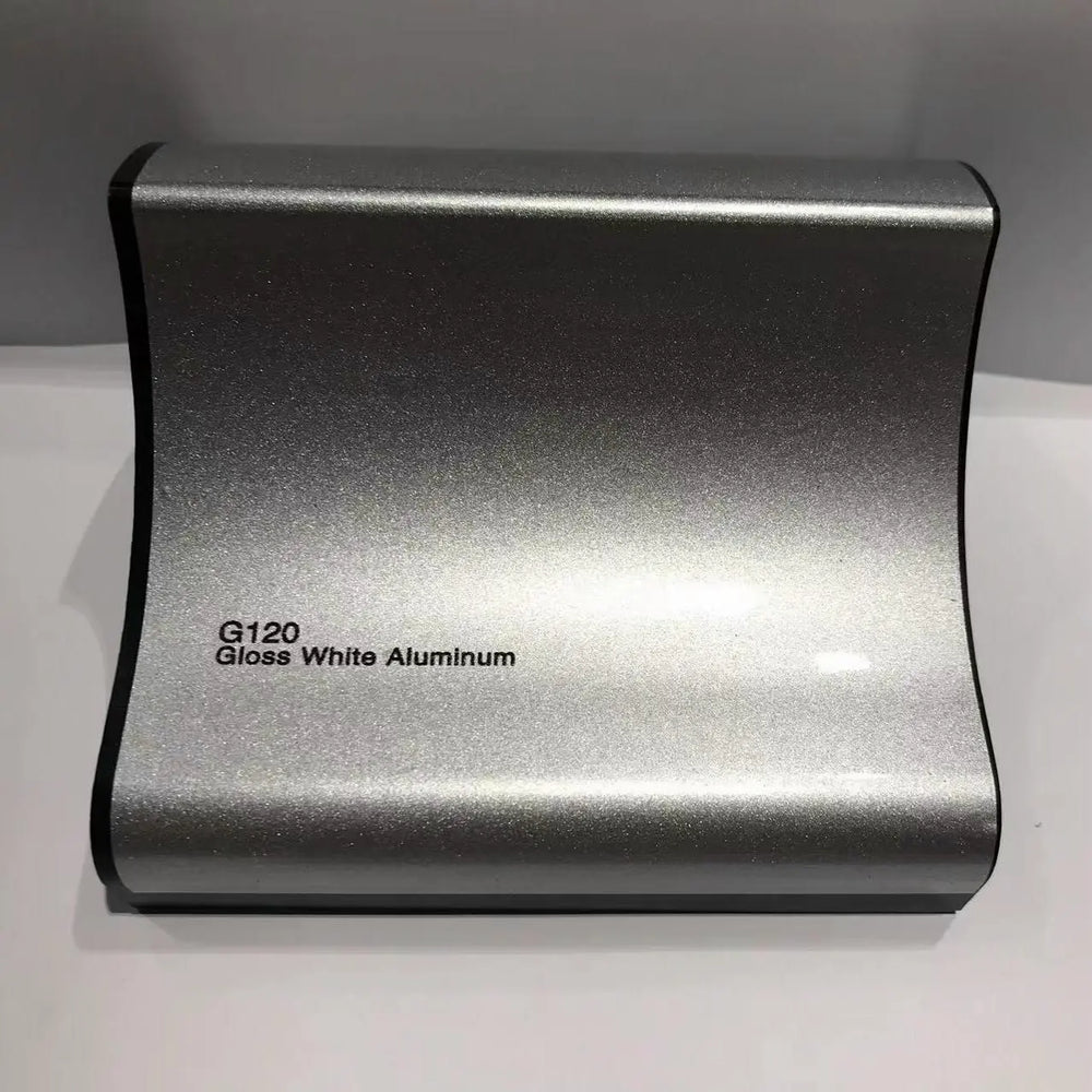 2080 Gloss White Aluminum Vinyl Wrap