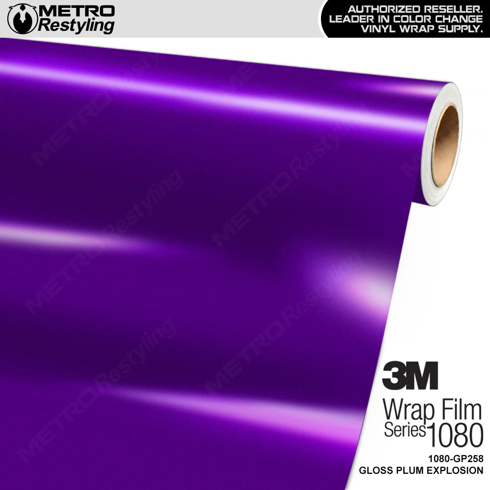 2080 Series Gloss Plum Explosion Wrapping Film