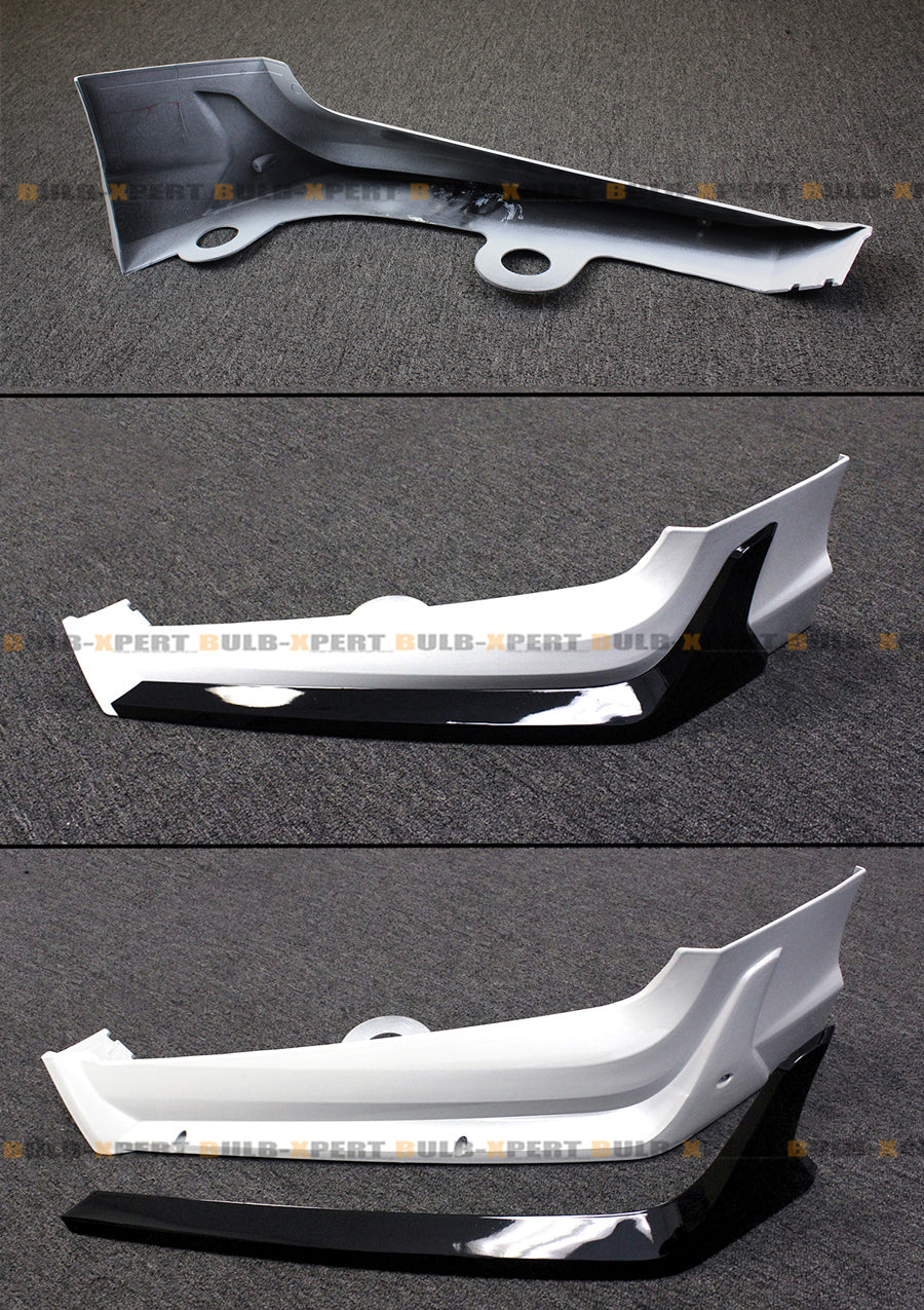 JDM Front Bumper Lip Splitter Kit, 5-Piece
