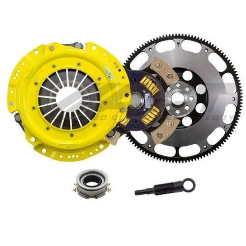 Heavy Duty Sprung 4-Puck Clutch Kit w/ ProLite Flywheel