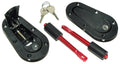 Plus Flush Mount Hood Pins with Key Lock