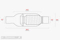 Turbine 2.5-Inch Performance Muffler