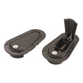 Flush Locking Hood Pins with Keys
