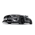 Carbon Fiber Front Lip 2-Piece Body Kit