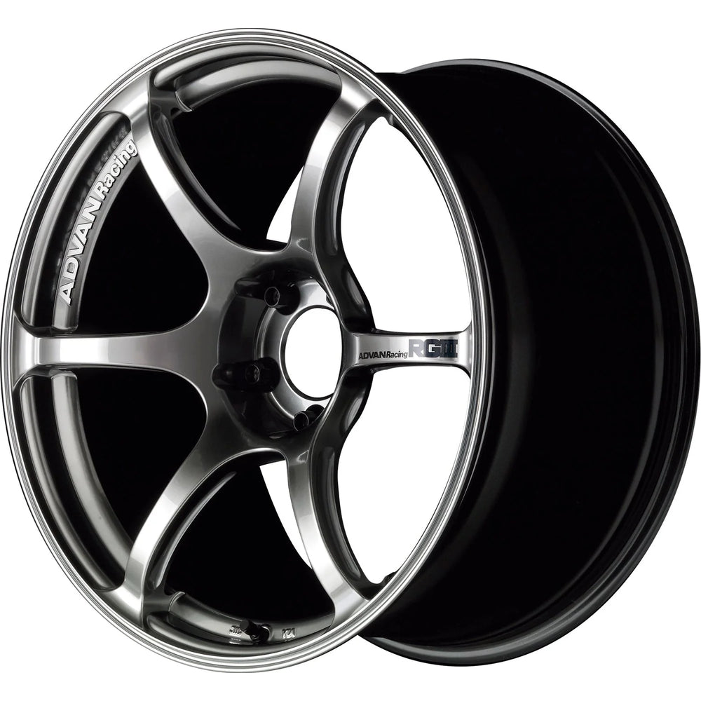 RGIII 18x10.5 +15 5x114.3 Racing Hyperblack Wheel