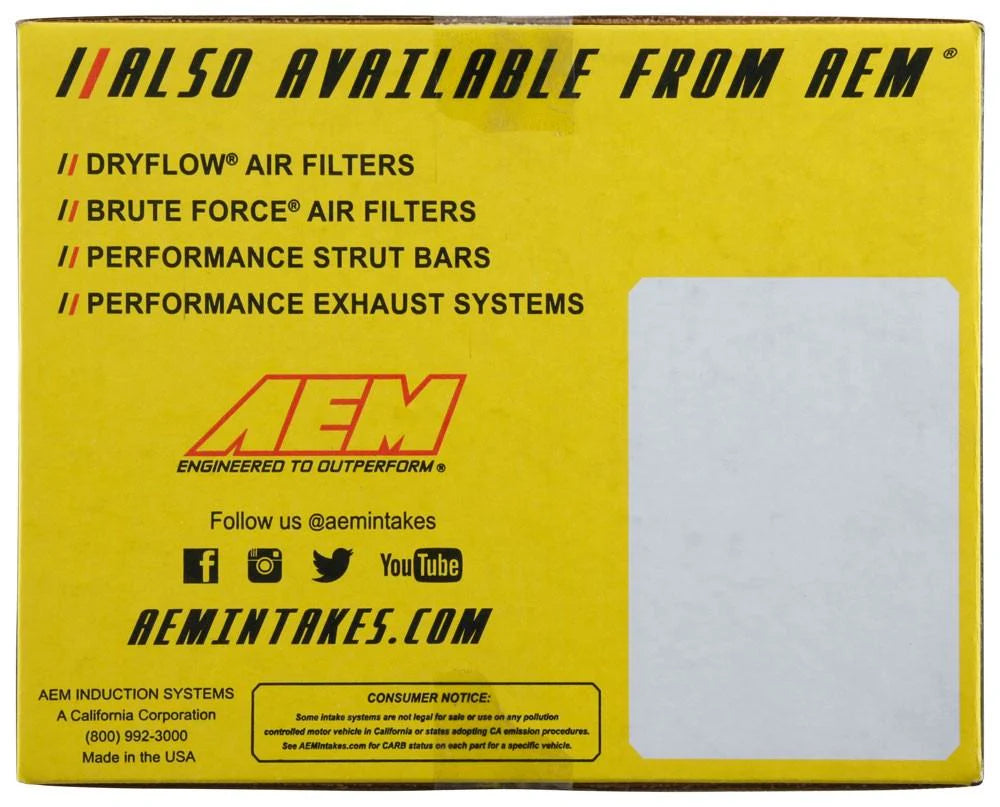 AEM Performance Cold Air Intake System