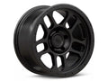 Trux 17x9 -12mm Matte Black Simulated Beadlock Wheel