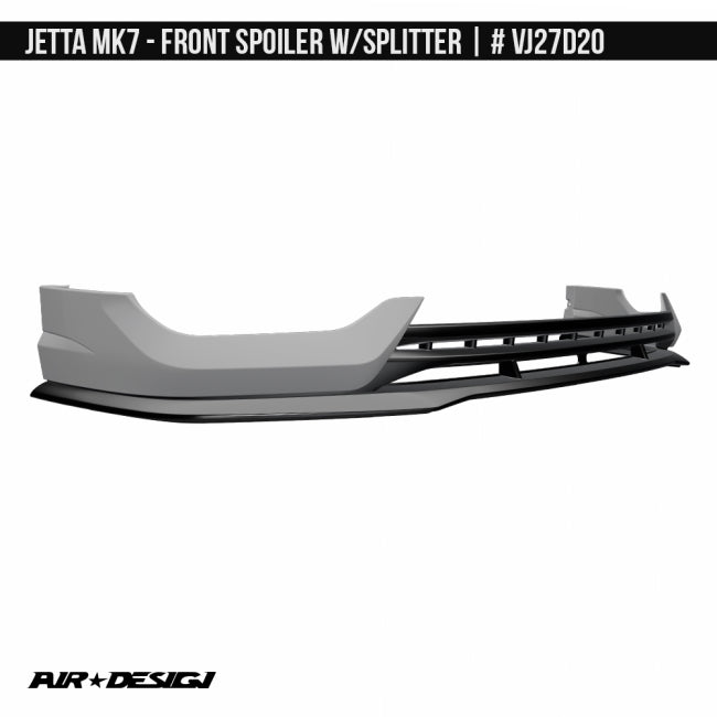 Front Spoiler with Splitter