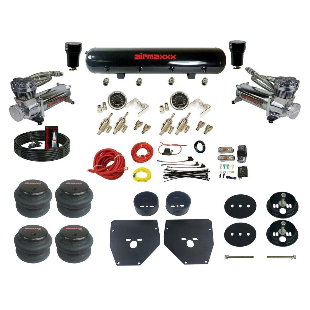 4-Corner Air Suspension Kit with DLOE Valves