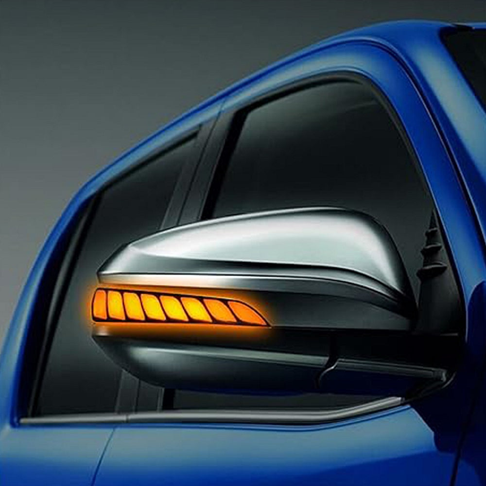 Smoked Square Style LED Side Mirror Signal