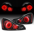 3D LED Tail Lights Midnight Black