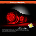3D LED Tail Lights Midnight Black