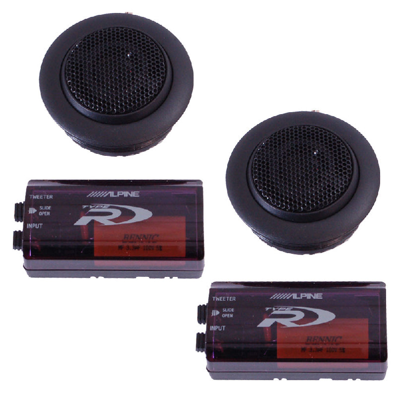 Type-R 1-Inch Silk Ring-Dome Component Tweeter