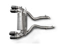 Cat-Back Exhaust System w/ Quad Carbon Fiber Tailpipes