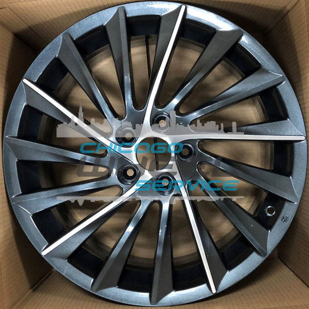 18-Inch x 7.5-Inch Gloss Black Aluminum Alloy Wheel Rim