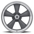 VN215 Classic Torq-Thrust II 16x8 Mag Gray Machined Lip