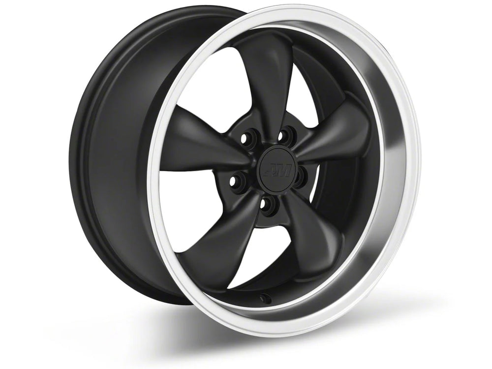 Bullitt Deep Dish 18x9 Matte Black Wheel