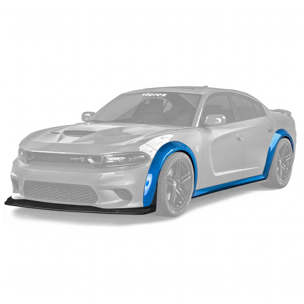3D Geometry Fender Flare Side Skirt Chin Splitter Kit
