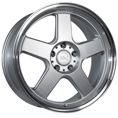 Highball 18x8.5 +35 5x114.3 Silver Machined Lip Wheel