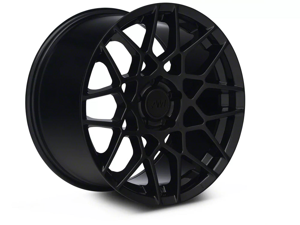 18x9" Gloss Black GT500 Style Wheel