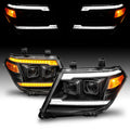 Projector Headlights w/ Sequential Light Bar & DRL