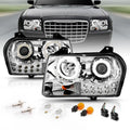 Projector Headlights with Halo LED