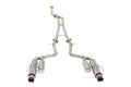 APEXi N1 Evolution-X Exhaust Lexus IS200t 2015-2016 Non-Resonated Catback with Dual Titanium Tip