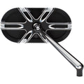 5.45" x 2.5" CNC Machined Aluminum Motorcycle Mirror