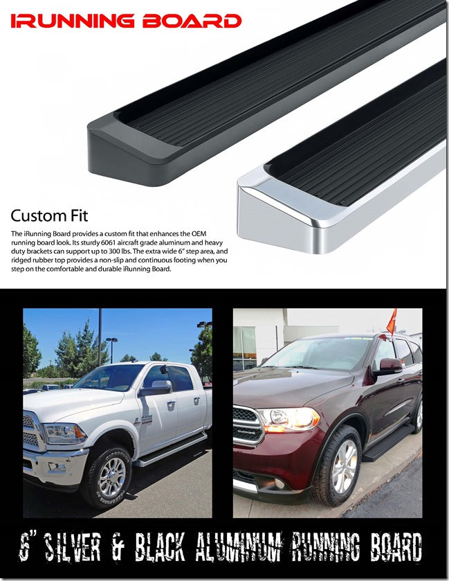 6-Inch Running Boards