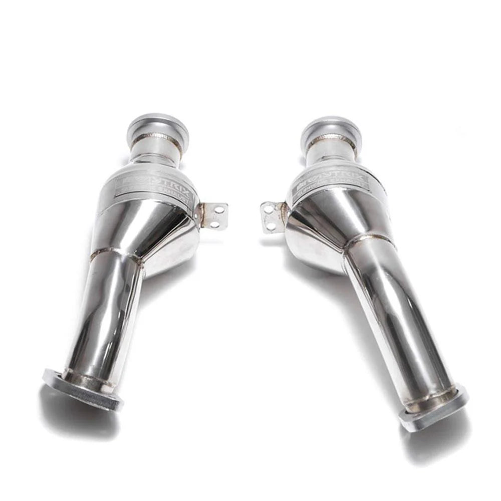 Stainless Steel Exhaust System w/ 200 CPSI Cat